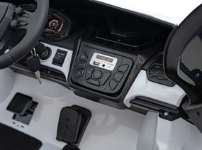 Elektrické autíčko Lamborghini Revuelto XL STRONG biele