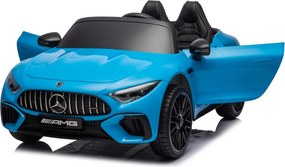 LEAN CARS Mercedes AMG SL63 modro lakovaný batériový automobil