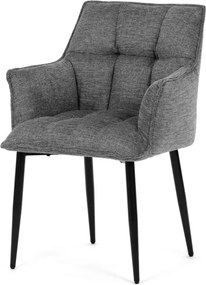 Jedálenská stolička sivá DCH-J2139 GREY2