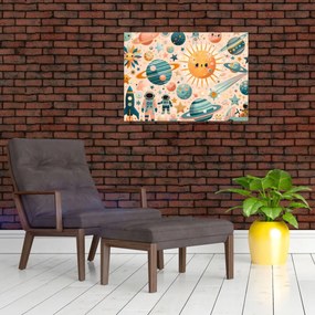Obraz - Kúsky z vesmíru (70x50 cm)