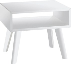 XXXLutz NOČNÝ STOLÍK, buk, biela, 50/42/41 cm Hasena - Online Only spálne - 001972018601