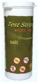 Bazénové testovacie prúžky na soľ, meranie obsahu soli vo vode