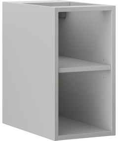 Mexen Box-A, otvorená skrinka s policou 25 cm, sivá matná, 91AX2-0250-470-0-62