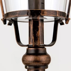 Orion AL 11K/360.44 - Vonkajšia lampa KENZO 1xE27/100W/230V IP44 bronz/patina