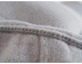 Svetlosivá fleecová televízna deka 200x150 cm - JAHU collections