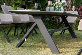Doppler NOVA - záhradný hliníkový stôl 240 x 100 x 73,5 cm - 2. akosť (N588)