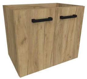 Skrinka pod umývadlo Paris 60 cm zlatý dub