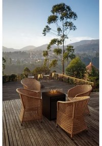 Planika Square GAS - Vonkajší plynový krb 79,7x48 cm 10kW