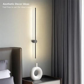 Brilagi - LED Vonkajšie nástenné svietidlo AURA LED/20W/230V 4000K IP54 antracit