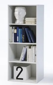 Vyšší regál Kub, biely%