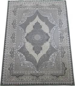 Koberec Allianz 6302 GREY – sivý s orientálnym vzorom Rozmer: 280x370 cm