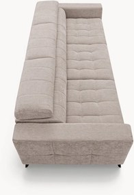 Sofa Nardo s funkciou spania - béžový šenil Vibe 08