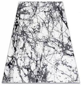 Moderný koberec COZY 8871 Marble, Mramor, sivý