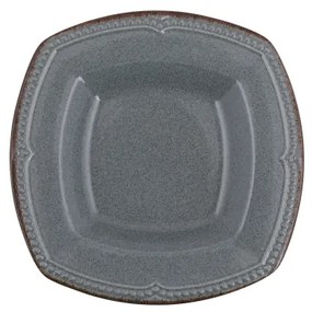 24-dielna jedálenská súprava, modrá/porcelán