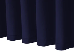 Biante Dekoračný záves Rongo RG-079 Námornícka modrá 140x180 cm