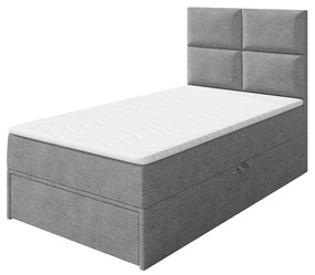 Kontinentálna posteľ Hudson Lux 1, Strana: ľavá, Rozmer postele: 90x200 cm, Farby: Muna 08