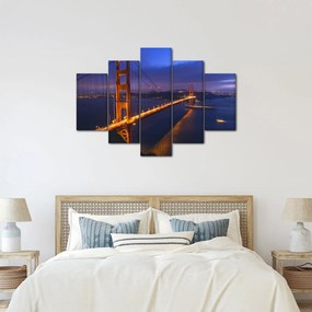 Obraz - Golden Gate Bridge (150x105 cm)