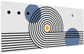 Obraz - Minimalistická abstrakcia N⁰1 (120x50 cm)