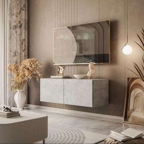 TV STOLÍK ELEGANTE 100 LED BETON