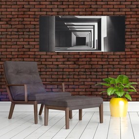 Obraz - Štvorcový tunel (120x50 cm)