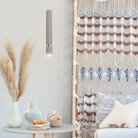 Brilagi - Luster na lanku POKER 1xGU10/25W/230V béžová