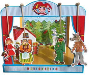 MARIONETINO Divadlo pre deti Trojrozprávka Červená čiapočka