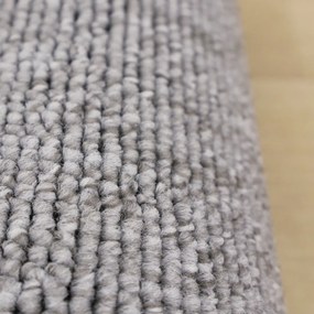 Betap, Metrážny koberec Debut 71, na mieru, šíře 4m, šedá, filc, detská izba