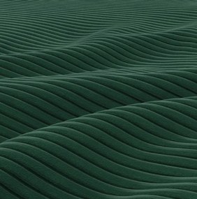 Sedacia súprava FORESTA Poso v tvare U, pravá fľaškovo zelená