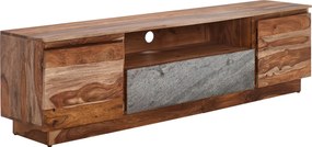 XXXLutz NÍZKA KOMODA, akácia, indický palisander, prírodná farba, 190/53/41 cm Livetastic - Online Only drobný nábytok - 001071012001