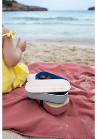 Detský desiatový box Dusky Pink – Kindsgut