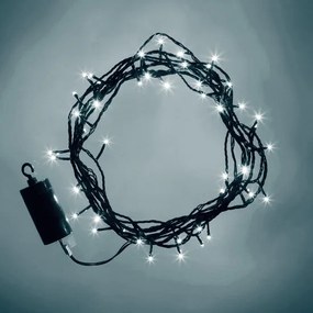 DECOLED LED osvětlení na baterie, ledově bílá, 10,2 m, IP44