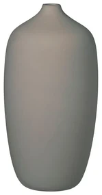 Sivá váza Blomus Ceola, výška 25 cm