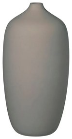 Sivá váza Blomus Ceola, výška 25 cm