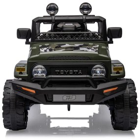 Elektrické autíčko Milly Mally Toyota FJ Cruiser Army