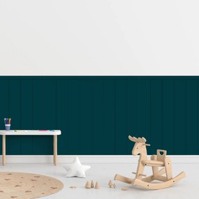 60x100cm Obdĺžnik - Modrozelená farba - textilná nálepka na stenu Farba: Tmavá, Veľkosť: 100 cm