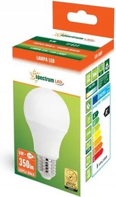Toolight - LED studená žiarovka E-27 230V 5W 450lm 13272, OSW-01003