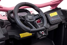 Ramiz Detské elektrické auto Buggy Maverick Turbo RR Ružové