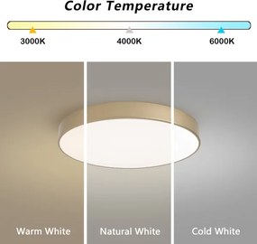 Brilagi-LED Stmievateľné svietidlo POOL SMART LED/60W/230V 50 cm Wi-Fi Tuya zlaté + diaľkový ovládač