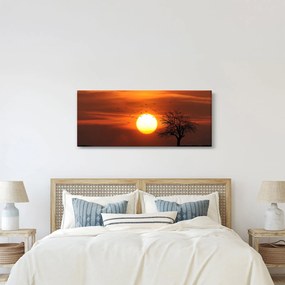 Obraz - Západ slnka (120x50 cm)