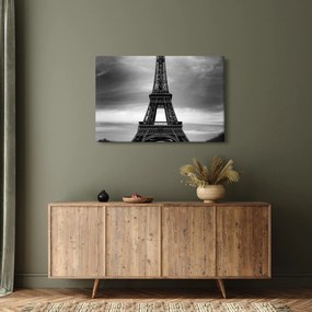 Obraz - Ružové auto v Paríži (90x60 cm)