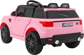Ramiz Auto SUV Start Run na batérie ružové na diaľkové ovládanie + bezpečnostné funkcie
