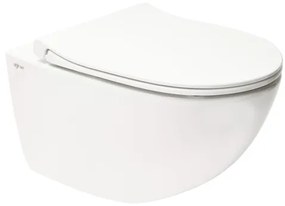 WC závesné SAT Infinitio vrátane dosky softclose, zadný odpad SATINF011RREXP, 1 ks