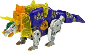 LEAN Toys Dinobots 2v1 dinosaur Shotgun Purple Triceratops Shield