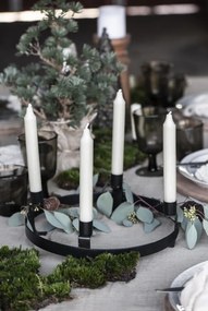 IB Laursen Adventný kovový svietnik DINNER CANDLES