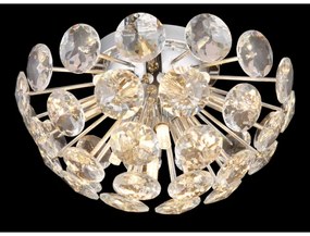 Globo 16047DC - Stropné svietidlo VIRINA 10xG9/7W/230V lesklý chróm pr. 39 cm