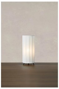 Čierno-biela stolová lampa s textilným tienidlom (výška 31,5 cm) Hikari – Markslöjd