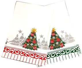 Christmass tree kuchynské utierky 2 ks