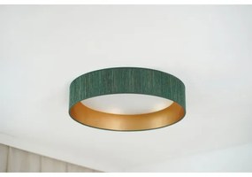 Brilagi - LED Stropné svietidlo BOSTON ROLLER LED/24W/230V pr. 45 cm zelená/zlatá