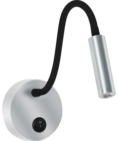 Brilagi - LED Flexibilná nástenná lampa MAYA LED/3W/230V 4000K strieborná