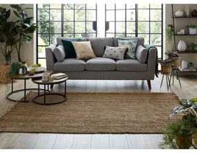 Hnedý jutový koberec Flair Rugs Jute, 200 x 290 cm